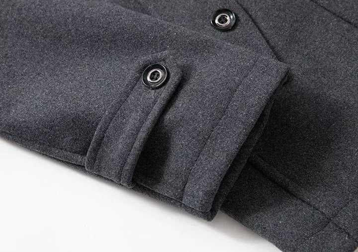 Dannie | Mens Lined Winter Coat with Layered Collar — Warm Winter Coat in 3 Colors S–3XL | Westmere
