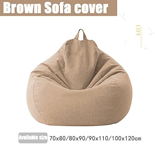 Linen Polyester Bean Bag Cover – Ergonomic Seating Solution