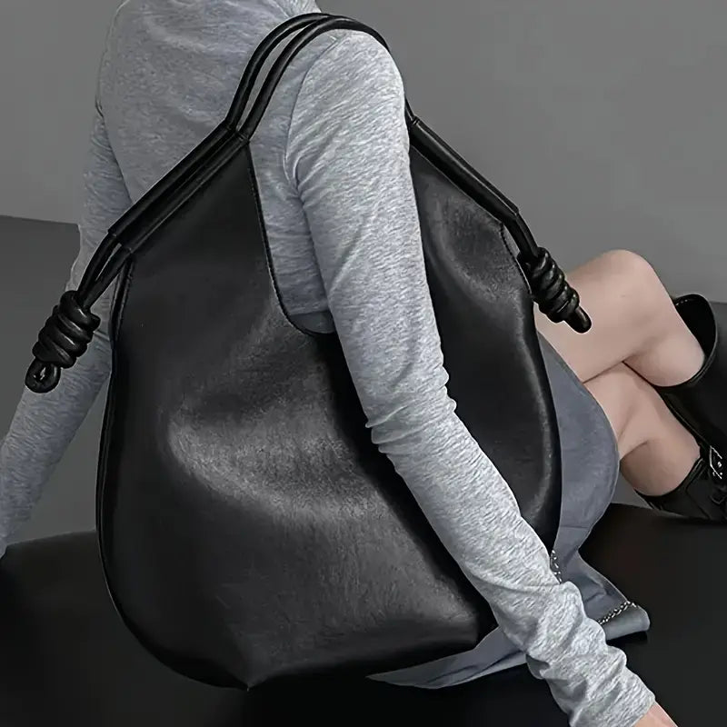 Nori – Large Vegan Leather Hobo Tote Bag for Women