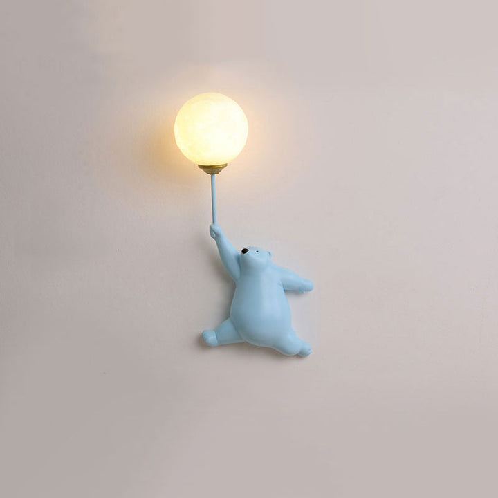 Bear Balloon Wall Lamp