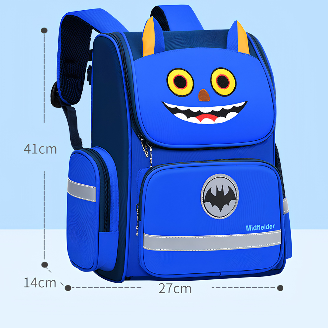 Colorful Printed Elementary School Backpack for Grades 1-6