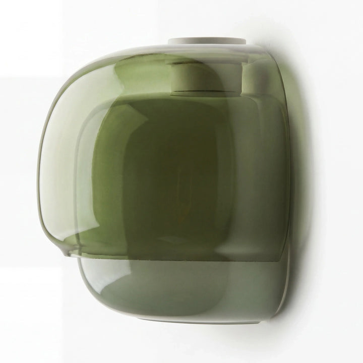 Sanae Modern Colorful Glass Shade Wall Sconce