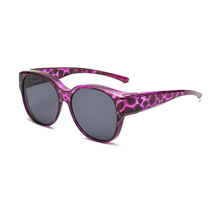 Oversized Polarized Fit-Over Sunglasses with UV400 Protection