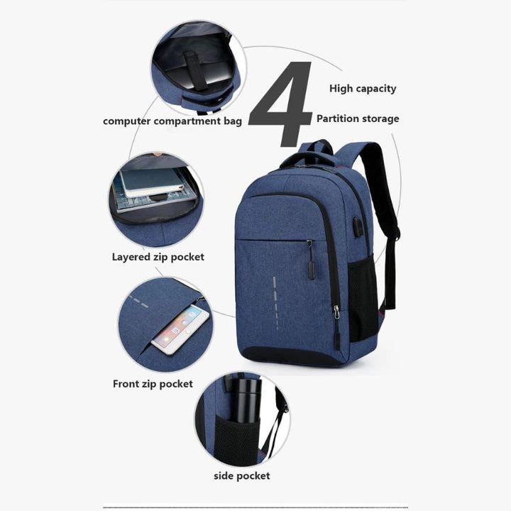Ultralight Waterproof Travel Backpack for Men - Durable Day Pack