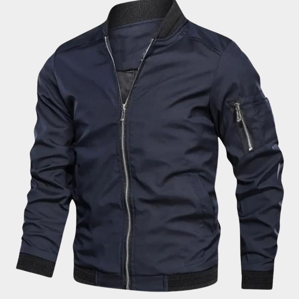 Silvan | Mens Classic Summer Bomber Jacket — Lightweight Bomber in 4 Colors S–3XL | Westmere