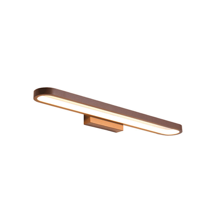 Modern Minimalist Circular Aluminum Vanity Light LED Mirror Front Wall Lamp for Bathroom