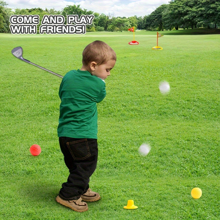 Golf Set for Kids - Adjustable Clubs and Goals for Endless Playful Fun
