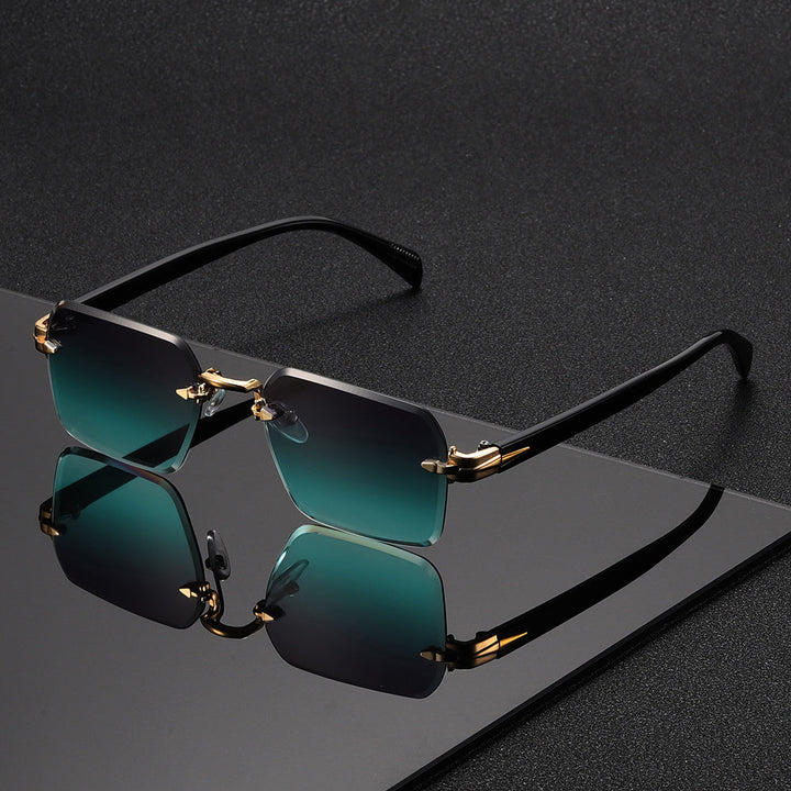Rimless Square Glasses for Men – Elegance and Comfort in One