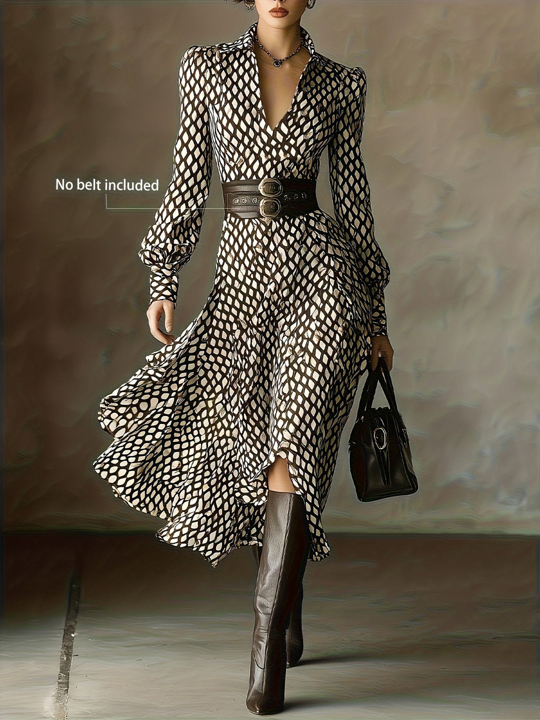 Zara | Print Dress