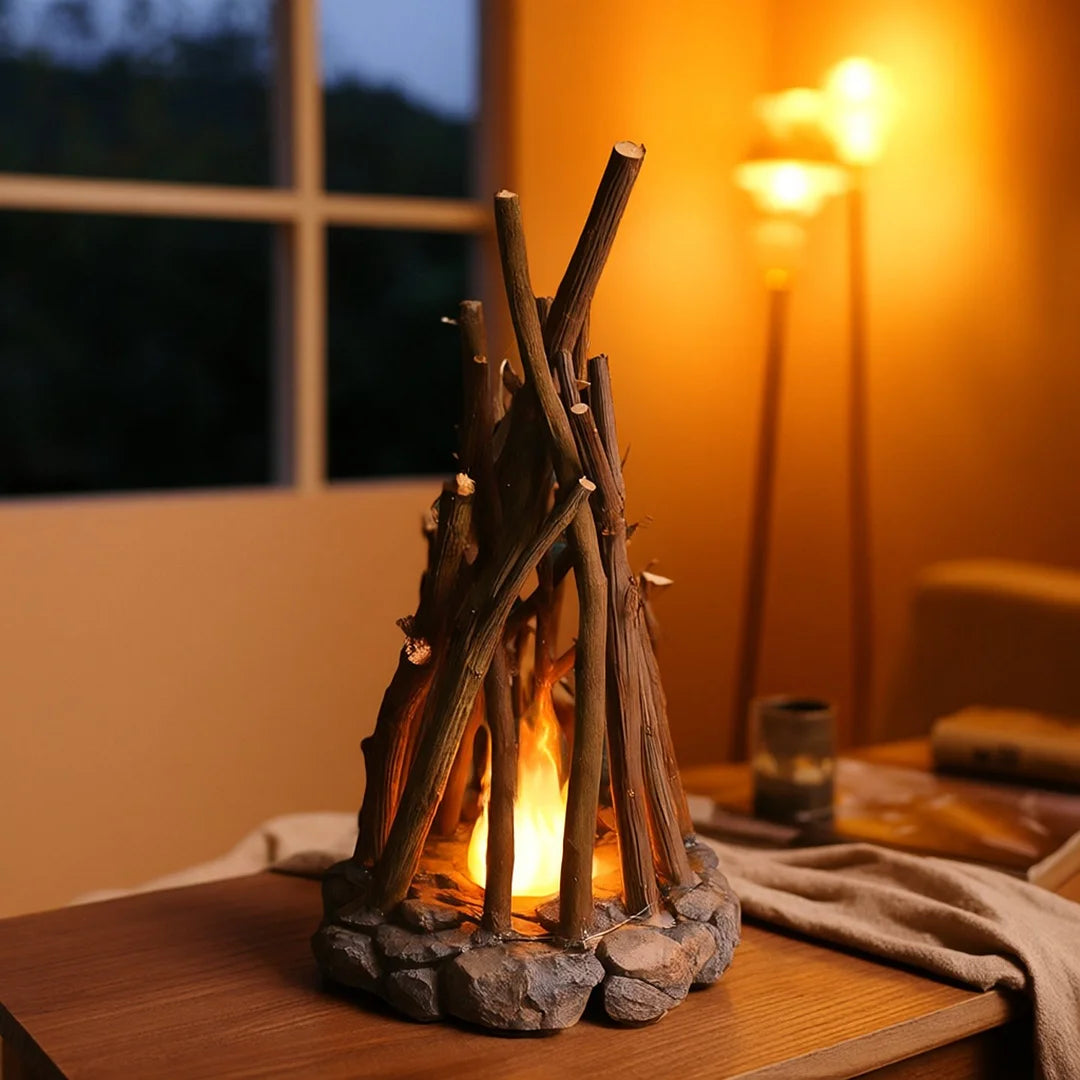 GlowWood™ | My rustic warmth with soothing ambient light