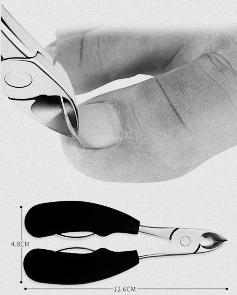 Toe Nail Clipper for Seniors, Sharp, Ergonomic, and Ideal for Thick Nails