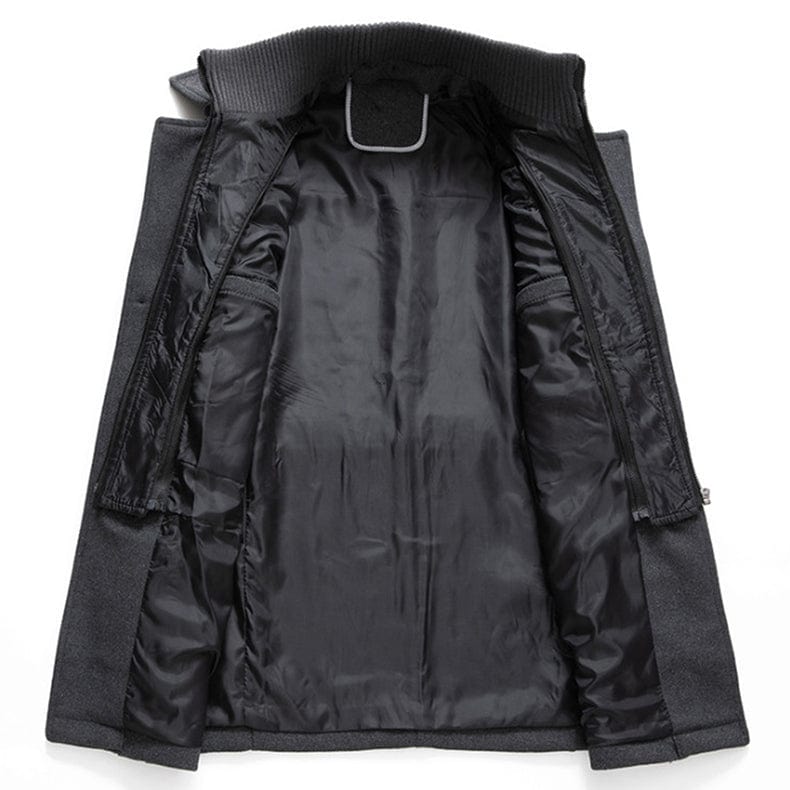 Dannie | Mens Lined Winter Coat with Layered Collar — Warm Winter Coat in 3 Colors S–3XL | Westmere