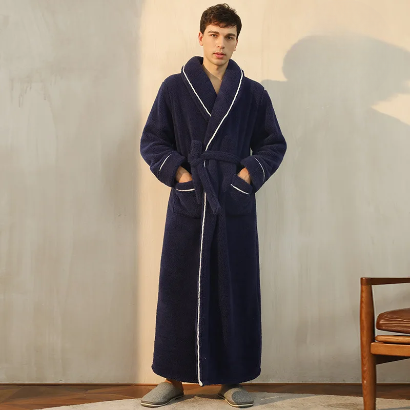 FleeceComfort - Winter Bathrobe in Flannel