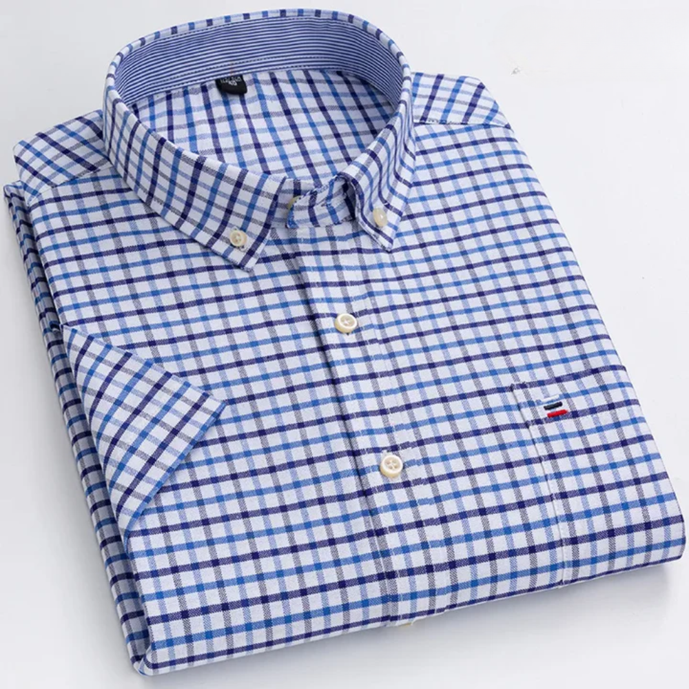 Brent – Classic Cotton Shirt with Pattern