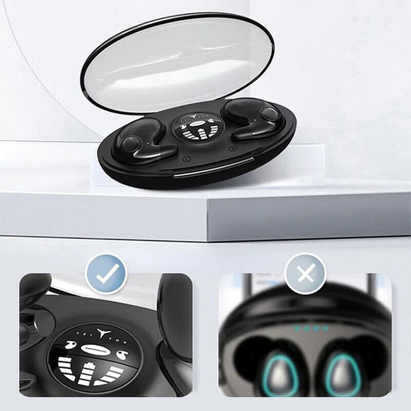 Invisible Wireless Sleep Earbuds - Comfortable Micro Design for All-Night Wear