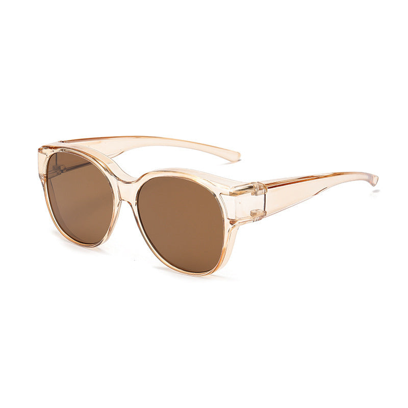 Oversized Polarized Fit-Over Sunglasses with UV400 Protection