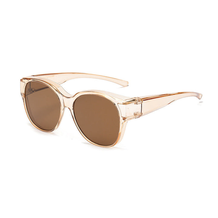 Oversized Polarized Fit-Over Sunglasses with UV400 Protection