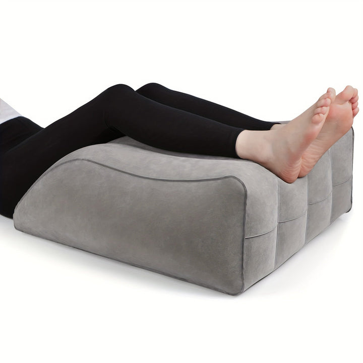 Inflatable Leg Elevation Pillow - For Improved Blood Circulation, Ideal for Sleep