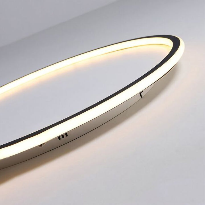 Quasso Flush Mount Ceiling Lamp Modern LED Round