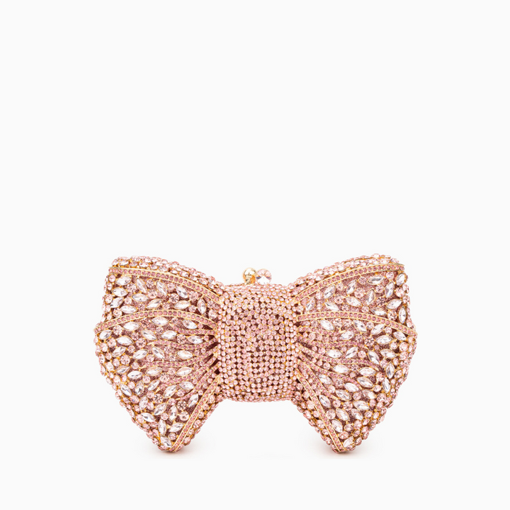 Bowie – Crystal Bow Evening Clutch Bag for Women