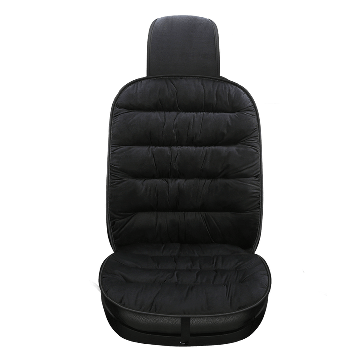 Premium Quilted Car Seat Cushion Pad - Full Coverage Front Seat Protection