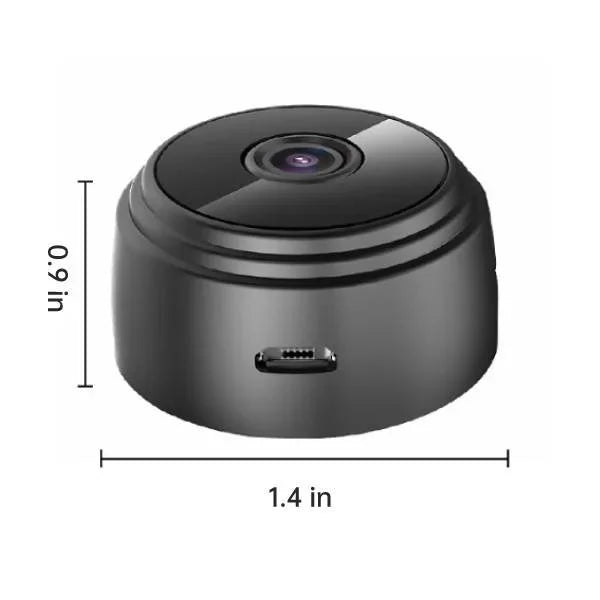 Wireless Rearview Camera Full HD 720P Black with Night Vision for Camper, Caravan, Trailer, Truck with App Control and Magnetic Mount | Sansoti