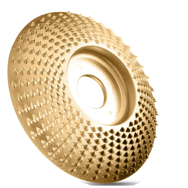 CarveMaster Tungsten Carbide Wood Shaping Disc Set for Angle Grinder