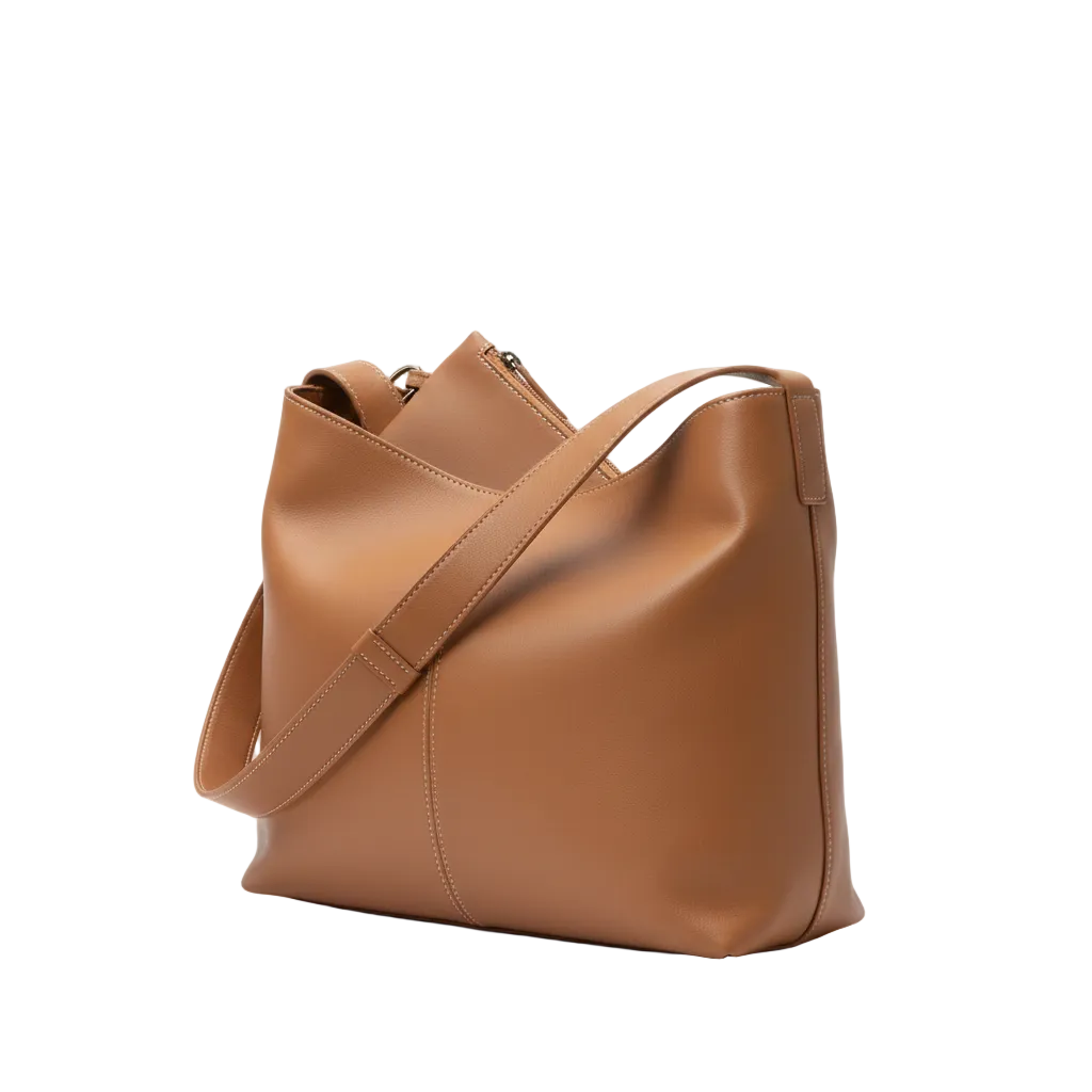 Women’s Shoulder Bag with Matching Pouch