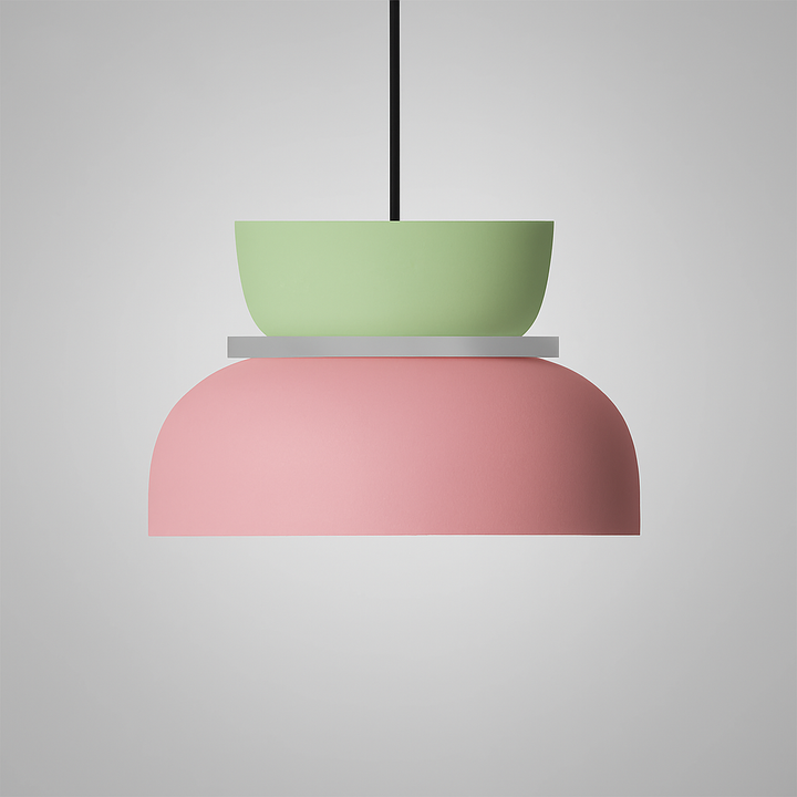 Nordmere Dome Pendant Light | Dual-Tone Nordic Ceiling Lamp