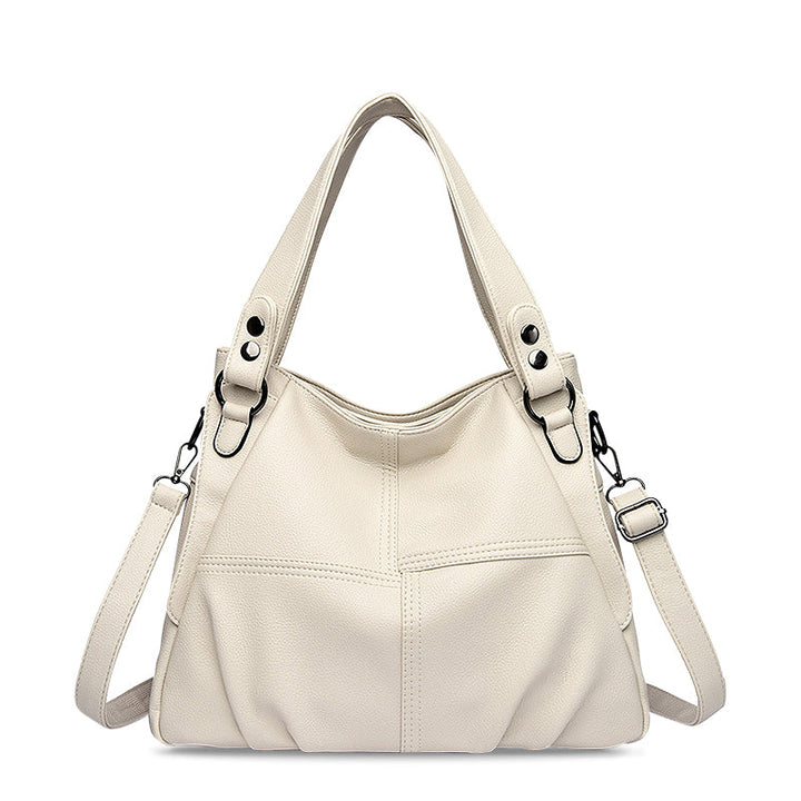 Rowan – Large Vegan Cowhide Hobo Shoulder Bag