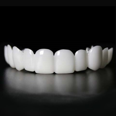 FlexiSmile Custom-Fit Snap-On Cosmetic Veneers Upper & Lower Set
