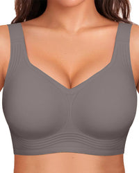 Seamless Wireless Support Bra for Women – Full Coverage Comfort
