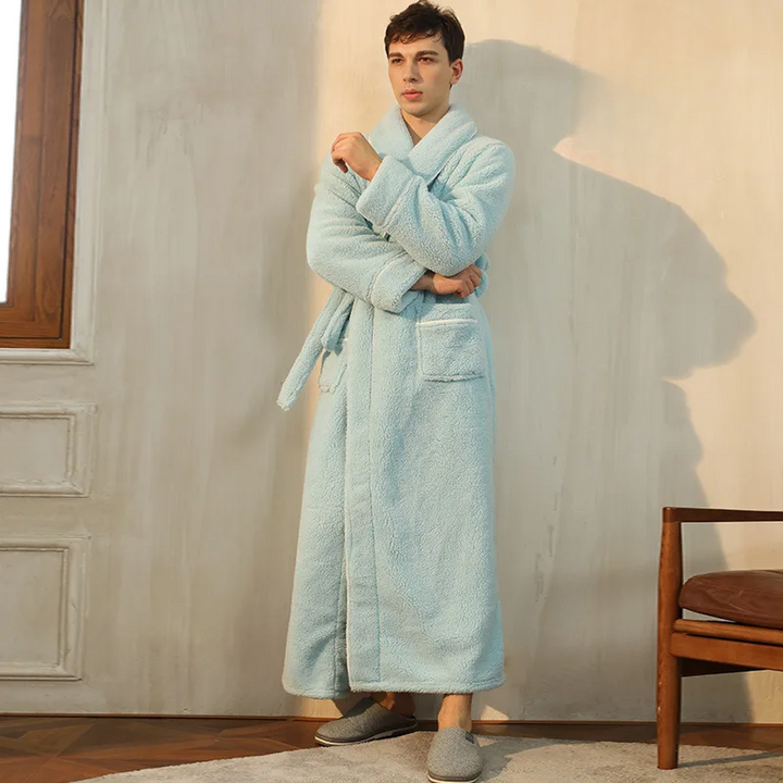 FleeceComfort - Winter Bathrobe in Flannel