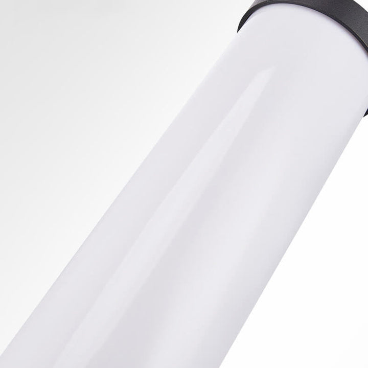 Modern Minimalist Acrylic Aluminum Hardware Lipstick Design LED Outdoor Lawn Floor Lamp For Outdoors