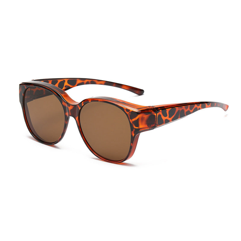 Oversized Polarized Fit-Over Sunglasses with UV400 Protection