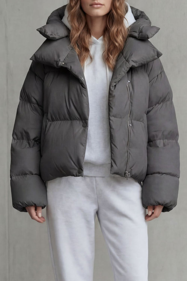 Cloud Soft Cropped Puffer Jacket for Women