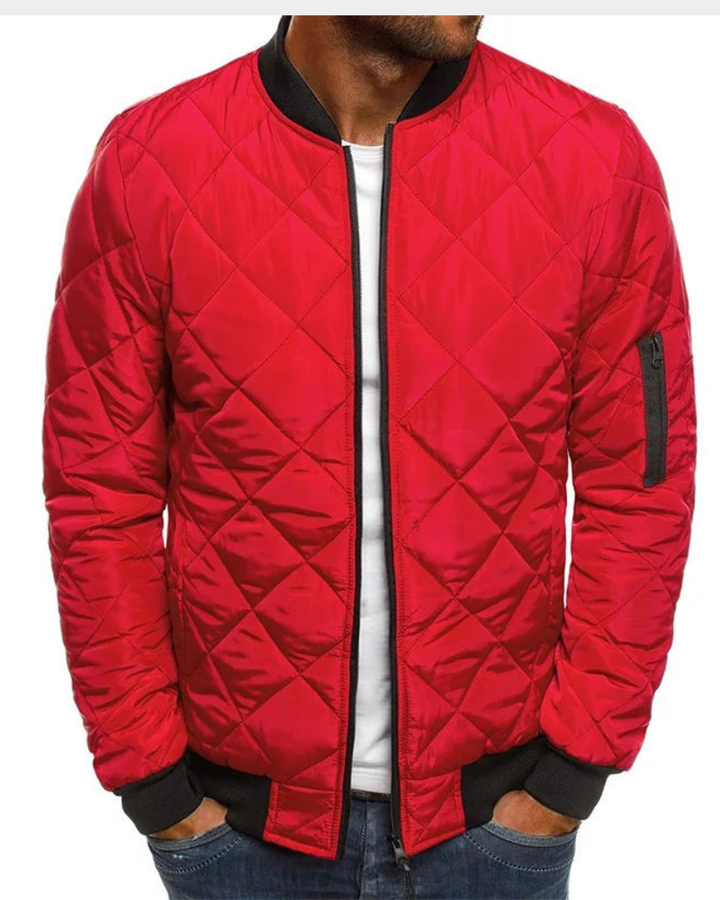 Andrei | Mens Quilted Bomber Jacket — Quilted Bomber Classic in 6 Colors S–3XL | Westmere