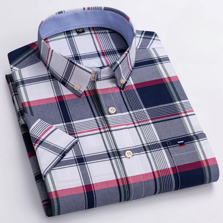 Brent – Classic Cotton Shirt with Pattern