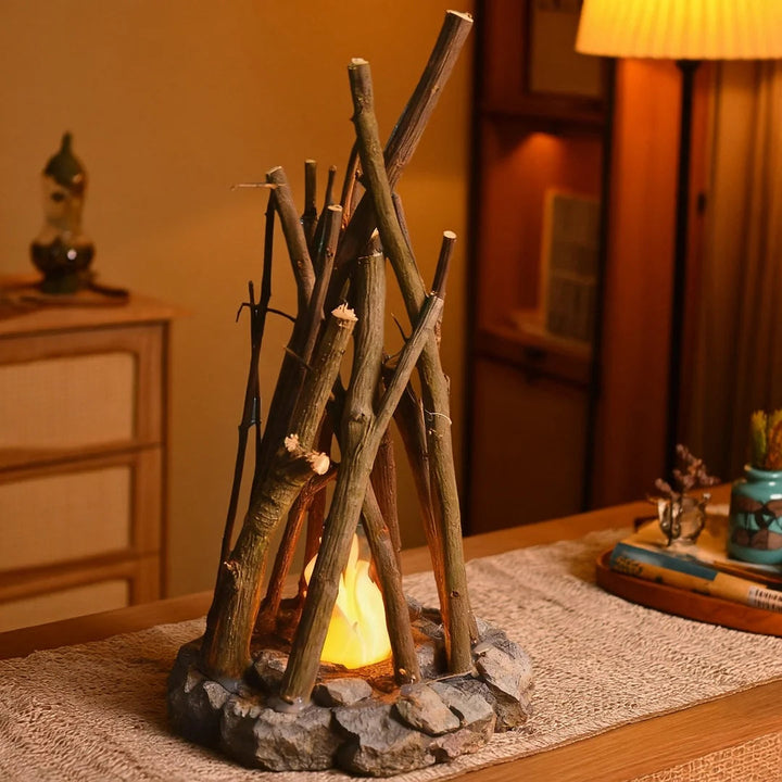 GlowWood™ | My rustic warmth with soothing ambient light