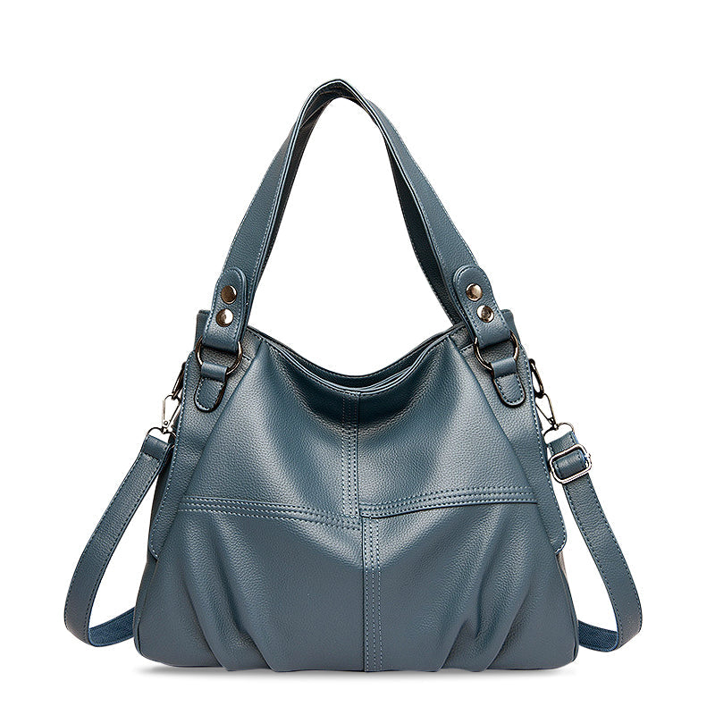 Rowan – Large Vegan Cowhide Hobo Shoulder Bag