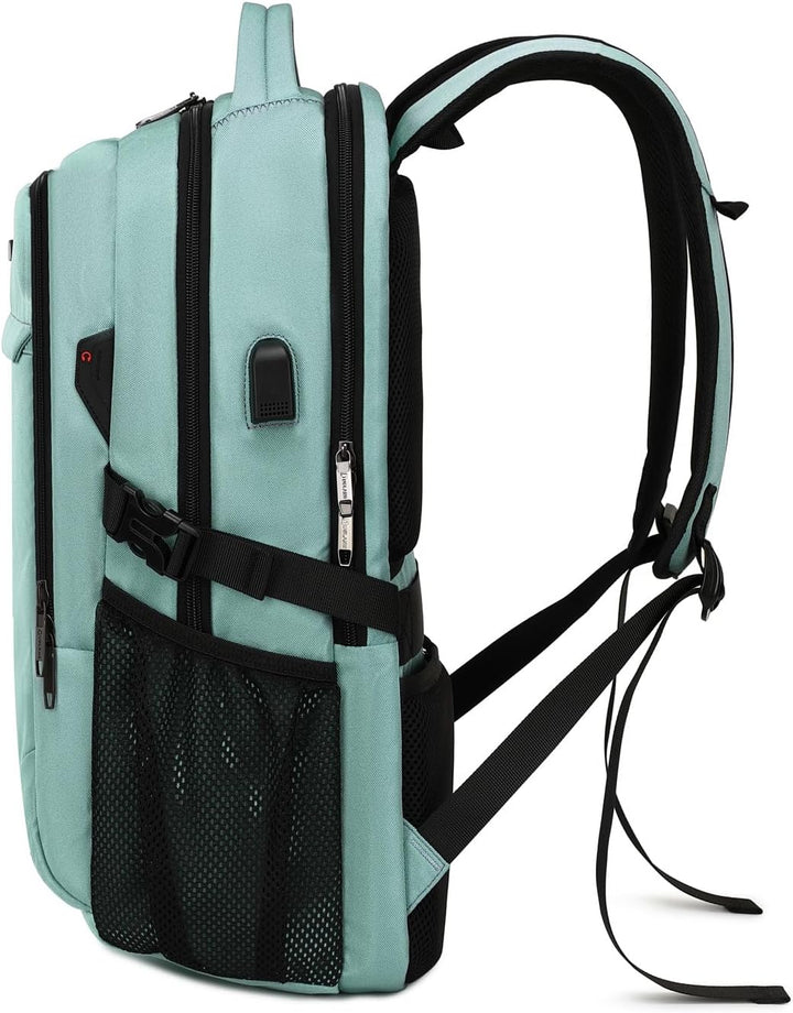 ProTravel Laptop Backpack with USB Port & Water-Resistant Storage
