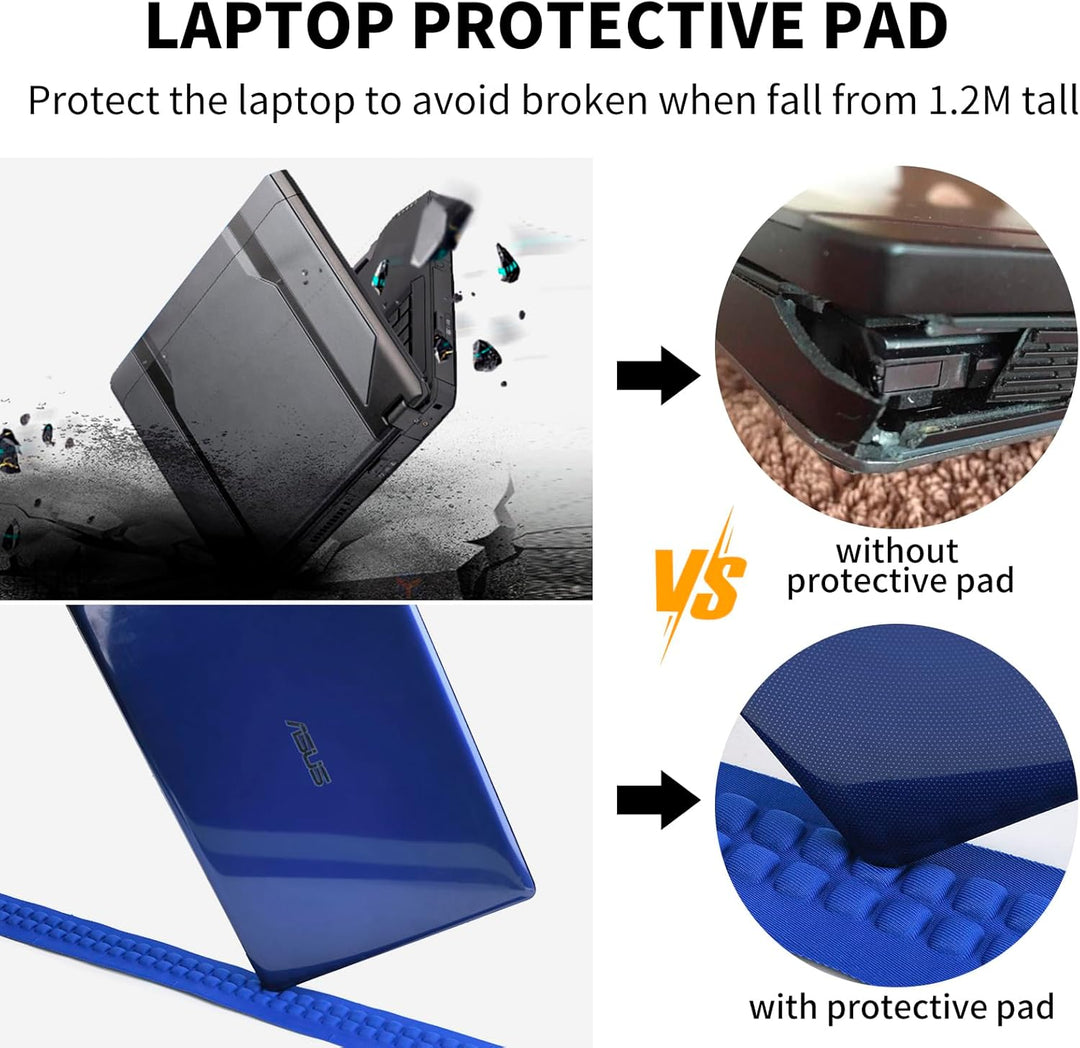 ProTravel Laptop Backpack with USB Port & Water-Resistant Storage
