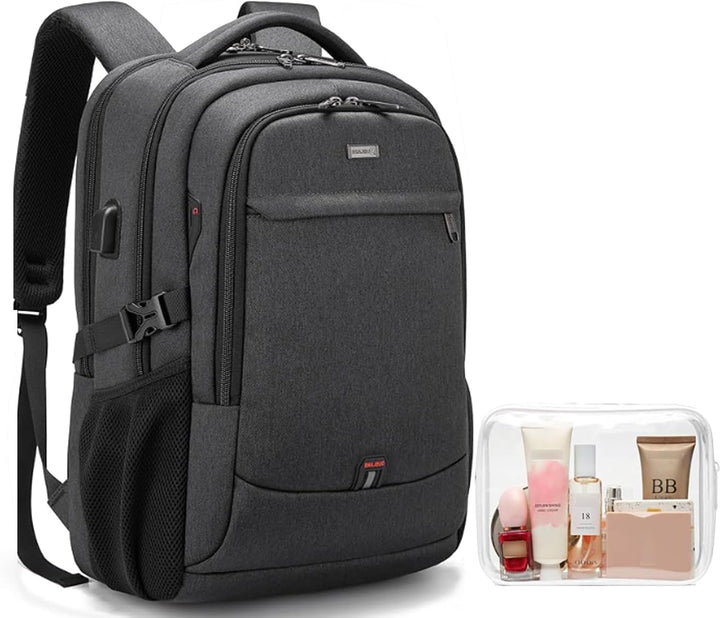 ProTravel Laptop Backpack with USB Port & Water-Resistant Storage