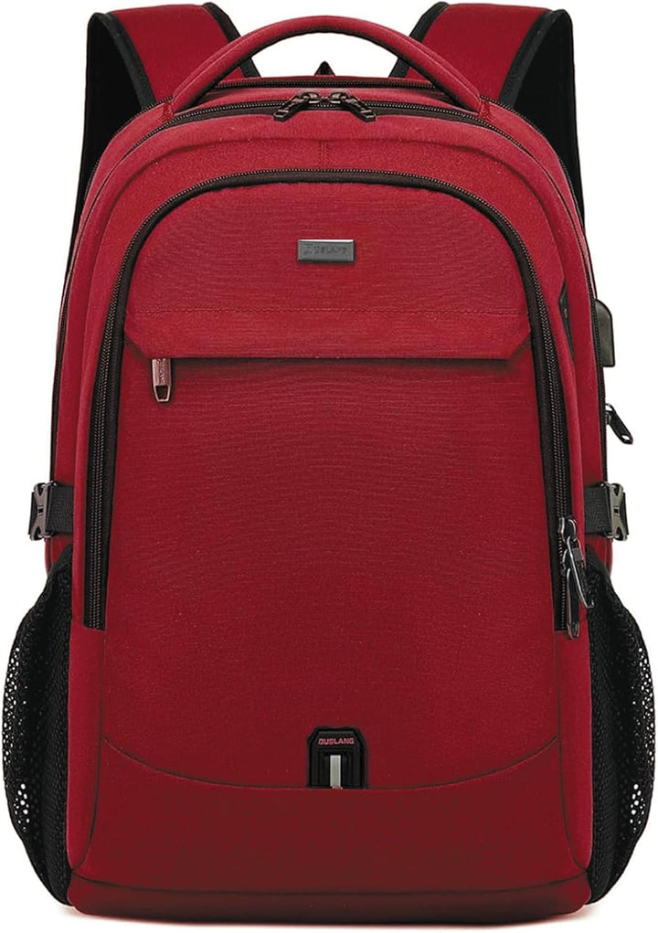 ProTravel Laptop Backpack with USB Port & Water-Resistant Storage