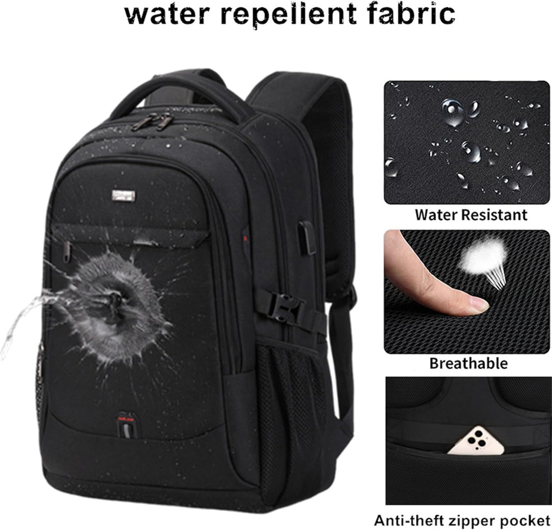 Waterproof Laptop and Travel Backpack with Organized Compartments