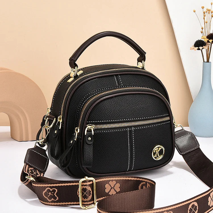 Kova – Small Crossbody Bag, Multi-Pocket Shoulder Bag