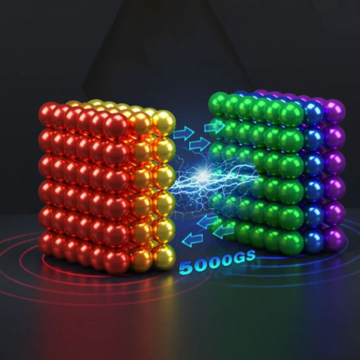 RainbowSphere | Creative Relaxation with Magnetic Balls - Magnetic Toy