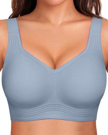 Seamless Wireless Support Bra for Women – Full Coverage Comfort
