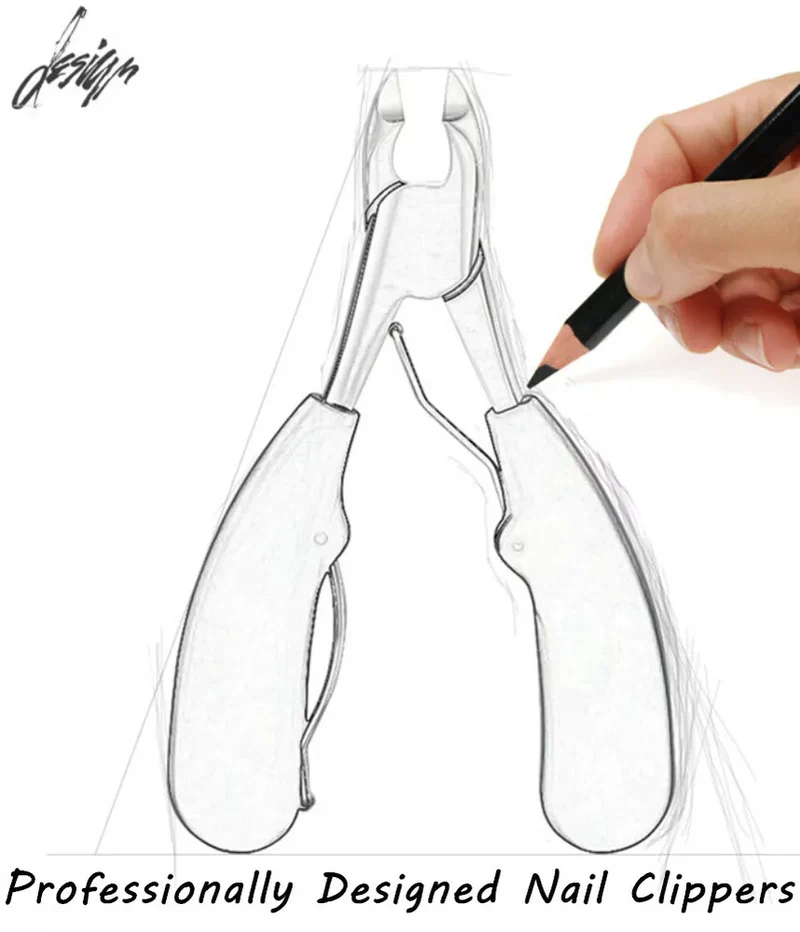 Toe Nail Clipper for Seniors, Sharp, Ergonomic, and Ideal for Thick Nails