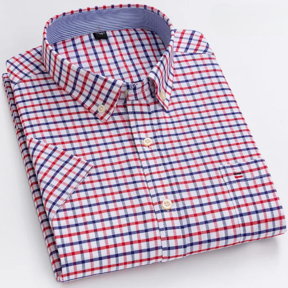 Brent – Classic Cotton Shirt with Pattern